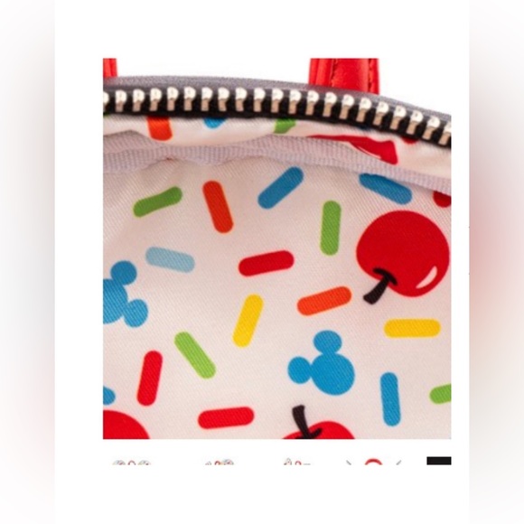Loungefly Disney Mickey Cupcake Sprinkles Backpack - Picture 4 of 7